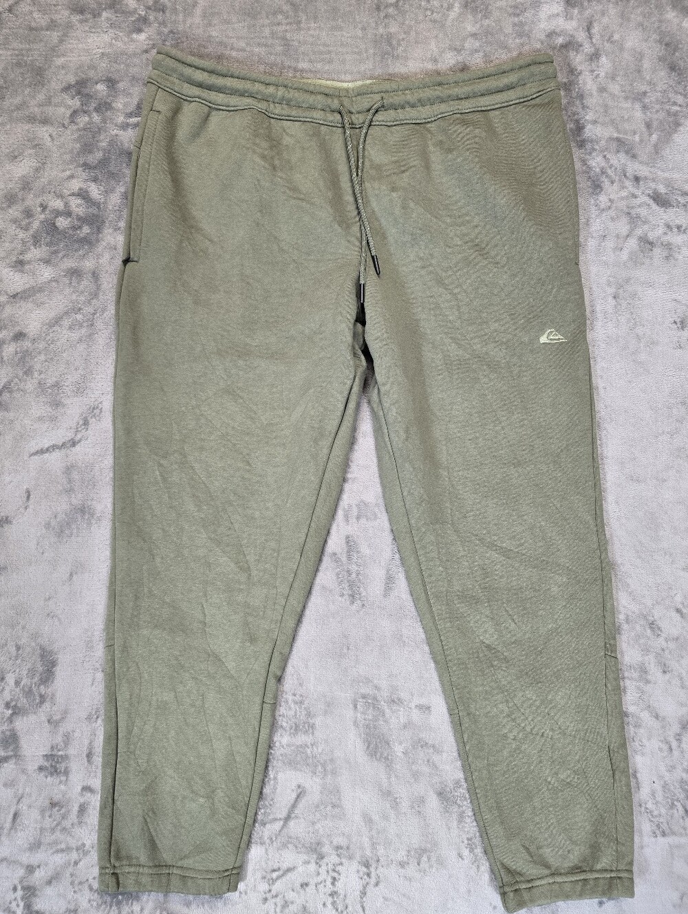 Quicksilver Dryflight Jogging Pants Size XL Joggers Olive Green